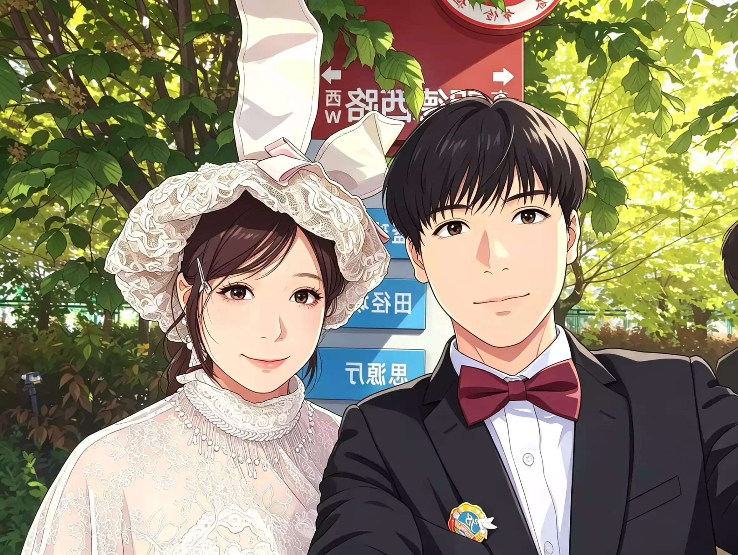 女生太可爱了!